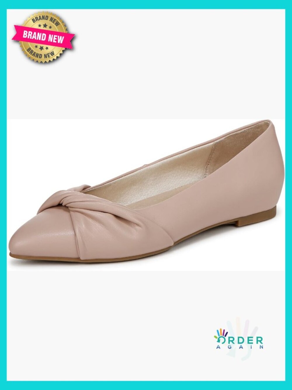 Soft System Comfort Ballet Flats Pointed Toe Slip On Everyday Casual Shoes